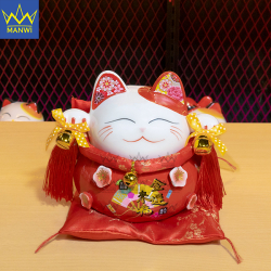 Mèo Thần Tài Hoa Khai Phát Tài