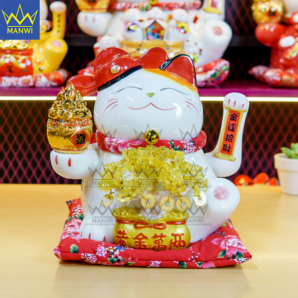 Mèo Thần Tài Phước Lộc Sum Vầy