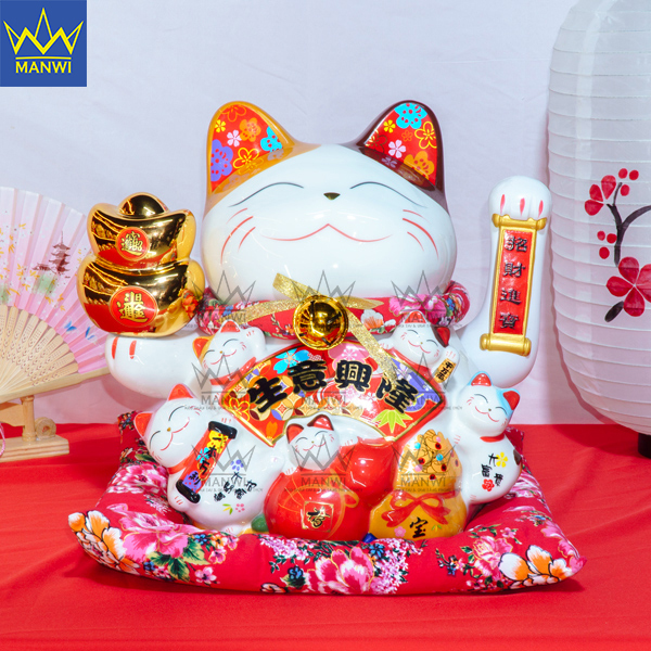 Mèo thần tài Đại Cát Đại Lợi