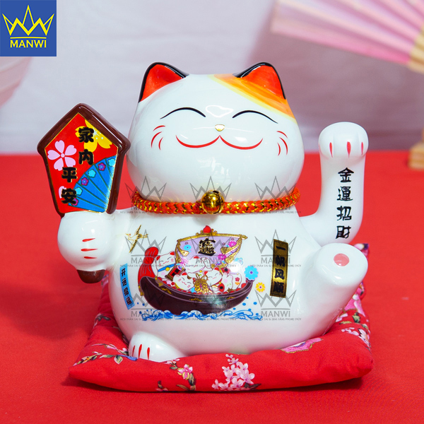 Mèo Thần Tài Thẻ Bài Khai Vận