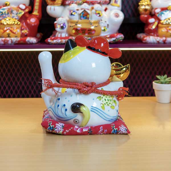 Mèo Thần Tài Thuận Buồm Xuôi Gió 9inch