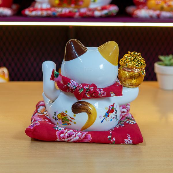 Mèo thần tài Đại Cát Đại Lợi 6inch